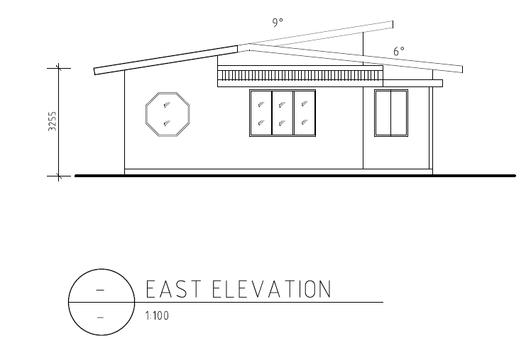 Left elevation