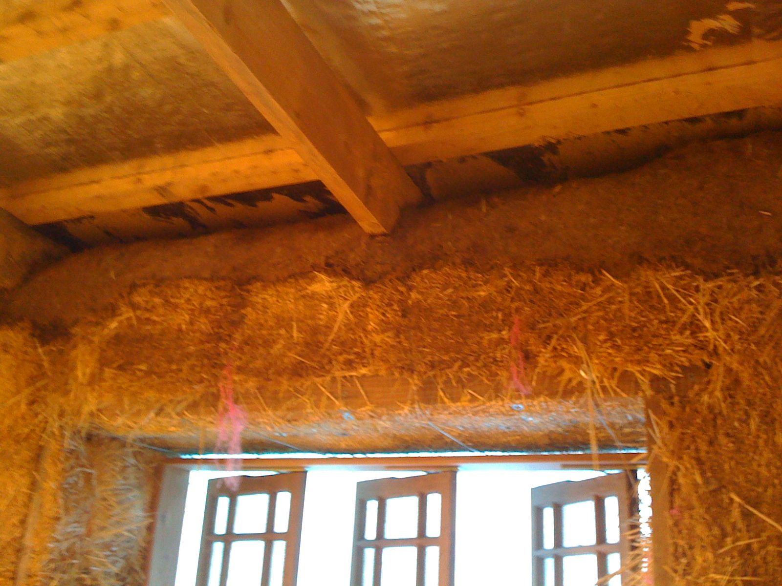 Top of window cobbed