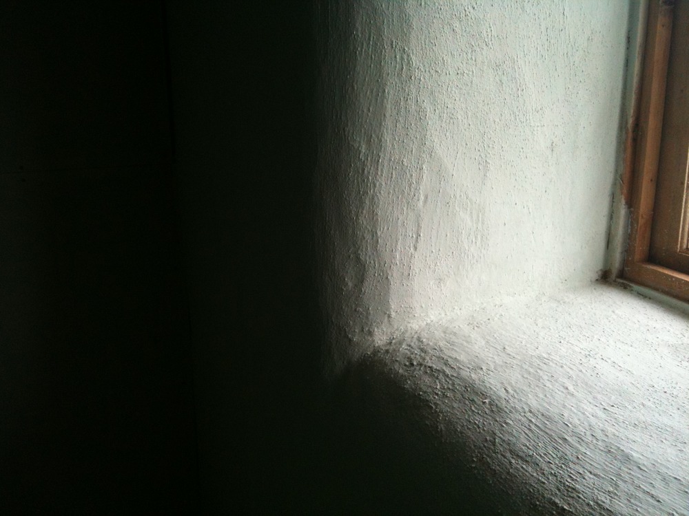 Finished look using home made paint