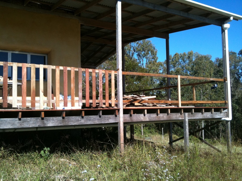 Balustrading progress